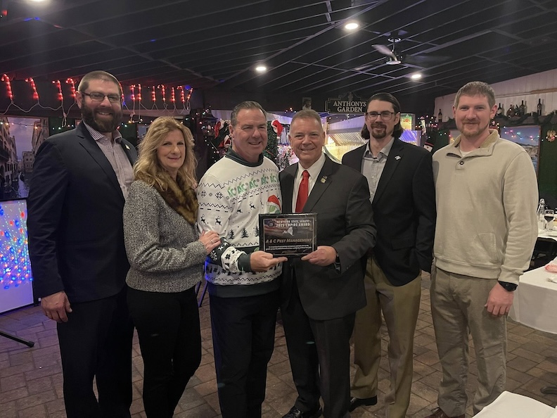 A&C team receiving the New York State Empire Award