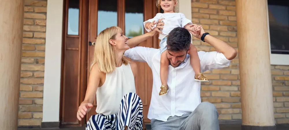 family outside